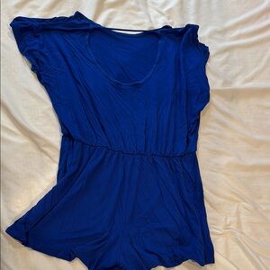 Vibrant Blue Romper